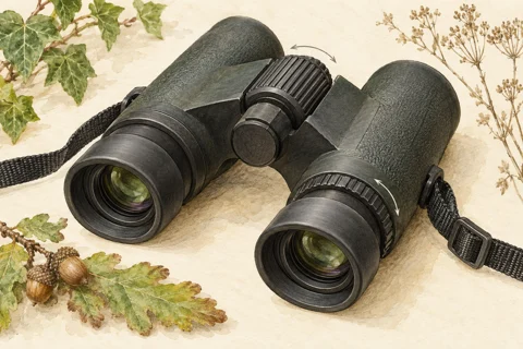 Illustration: Getting both sides of binoculars in focus