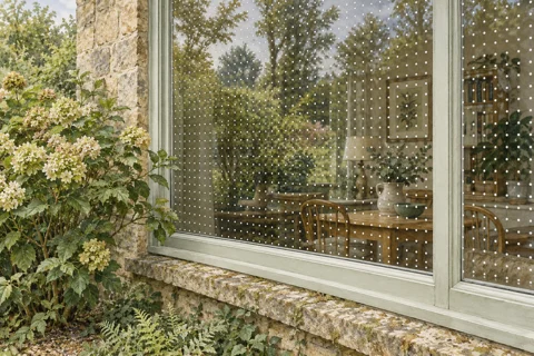 Illustration: Making reflective windows easier to see